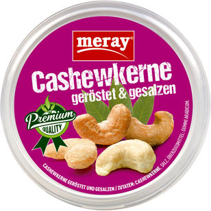 Meray Cashewkerne, geröstet + gesalzen