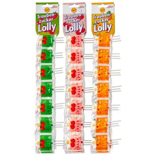 Frigeo Traubenzucker Lolly Ketten 3-fach sortiert