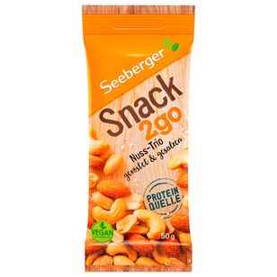 Seeberger Snack 2go Nuss Trio geröstet, gesalzen
