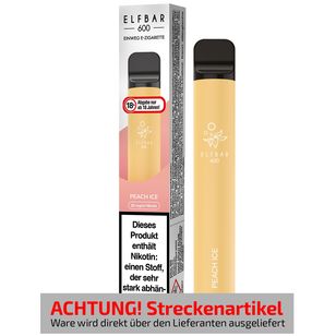 Elfbar 600 Peach Ice 20 mg/ml