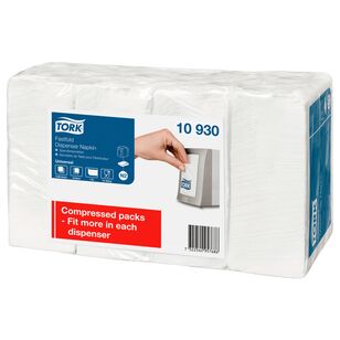 Spenderservietten weiß 1-lagig 24x30cm