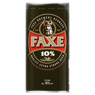 DPG Faxe Extra Strong 10% Vol
