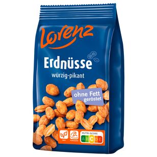 Lorenz Erdnüsse würzig pikant
