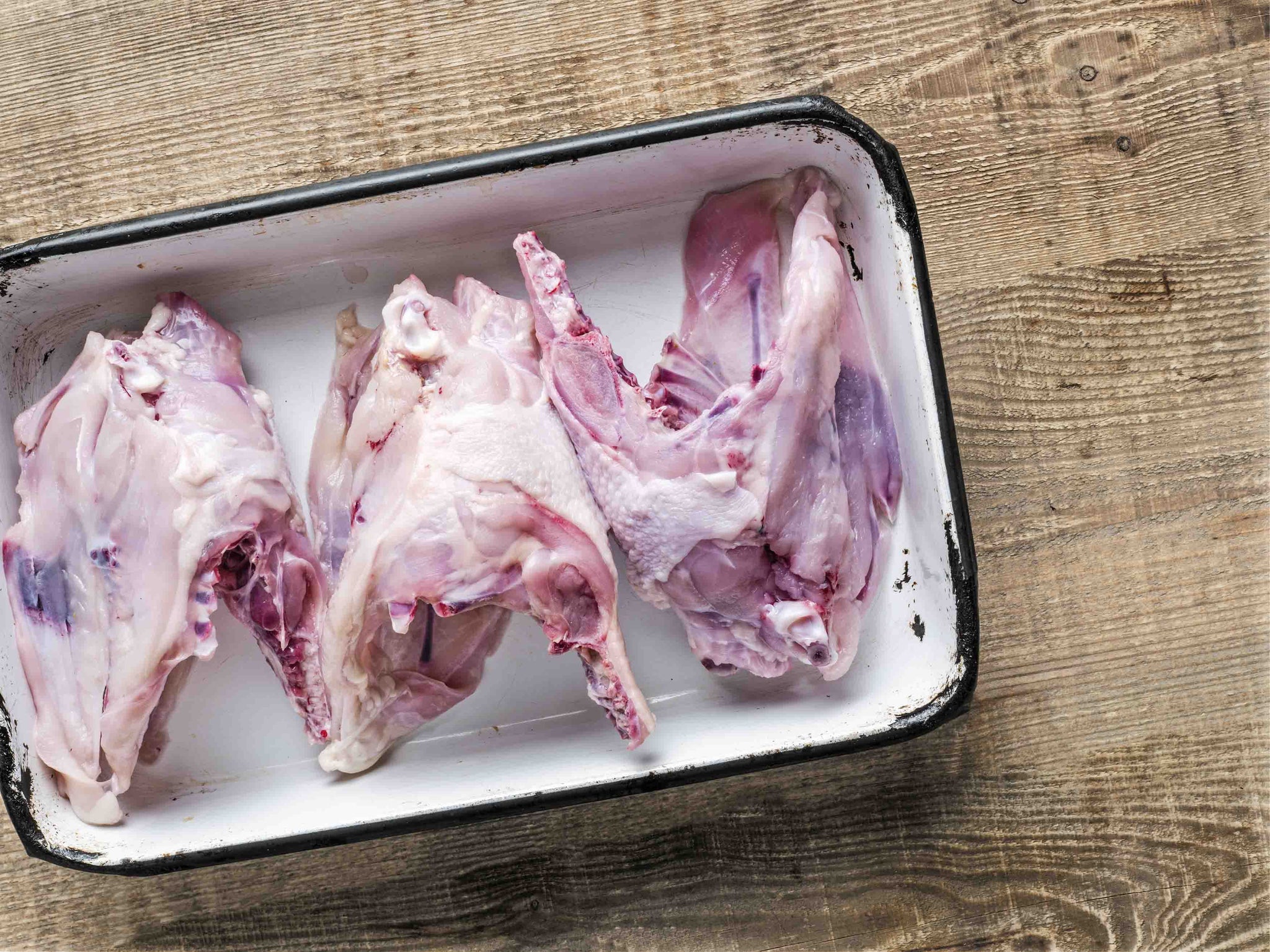 Pute Oberkeule mit Knochen