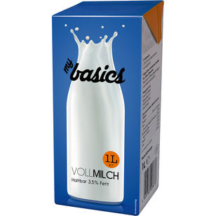 my basics H-Milch Baseline 3.5% F.i.T. (zum Aufschneiden)