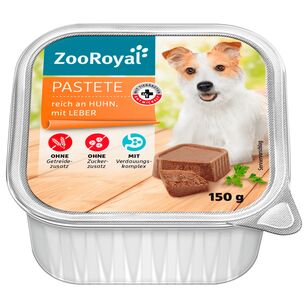 Rewe Zooroyal Pastete Huhn und Leber