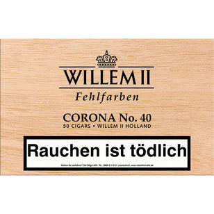 Willem II Fehlfarben Corona Nr. 40