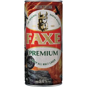 DPG Faxe Premium Danish Lager Beer