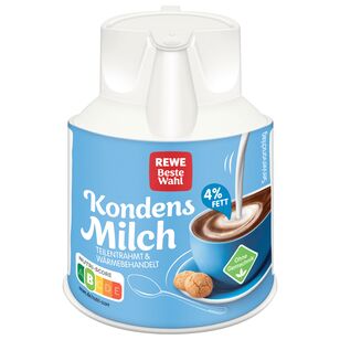 Rewe Kondensmilch Kännchen 4%
