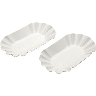 Pappschalen weiss 10.5x17.5cm