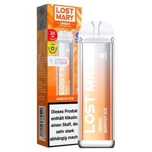 Lost Mary QM600 CP E-Zigarette, Marygy Ice/20mg