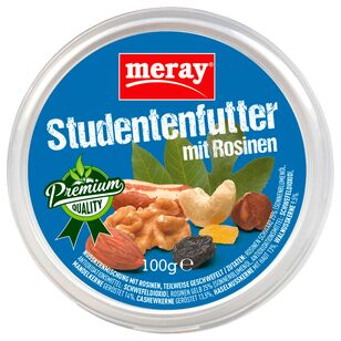 Meray Studentenfutter mit Rosinen